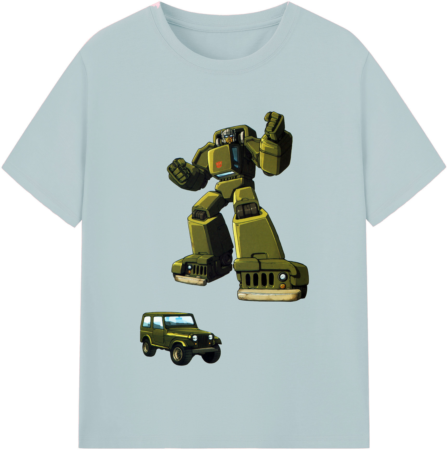（画像用）  綿100％半袖Tシャツ（フロントプリント）